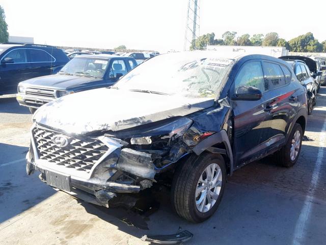 KM8J2CA44KU883920 - 2019 HYUNDAI TUCSON SE BLACK photo 2