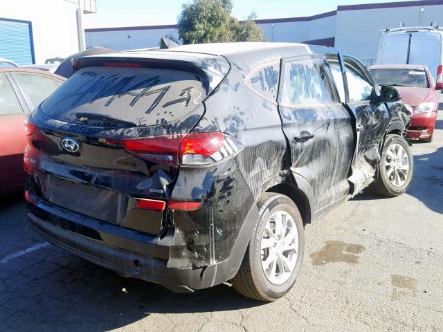 KM8J2CA44KU883920 - 2019 HYUNDAI TUCSON SE BLACK photo 4