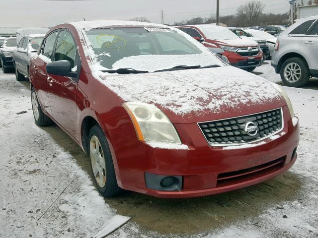 3N1AB61E67L606821 - 2007 NISSAN SENTRA 2.0 MAROON photo 1