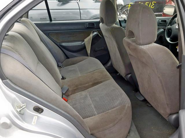 2HGES16394H632361 - 2004 HONDA CIVIC DX V SILVER photo 6