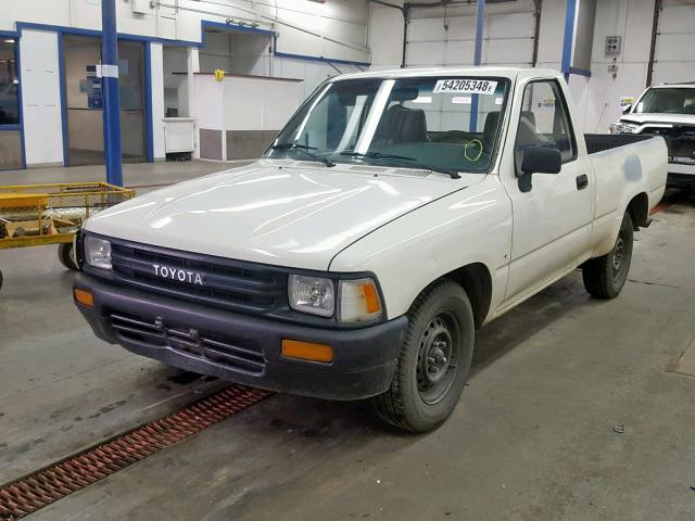 JT4RN81A2L0045587 - 1990 TOYOTA PICKUP 1/2 WHITE photo 2