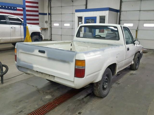 JT4RN81A2L0045587 - 1990 TOYOTA PICKUP 1/2 WHITE photo 4