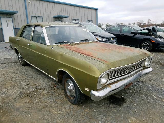 0K21T186337 - 1970 FORD FALCON GREEN photo 1