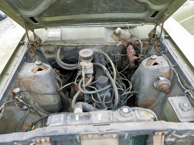 0K21T186337 - 1970 FORD FALCON GREEN photo 7