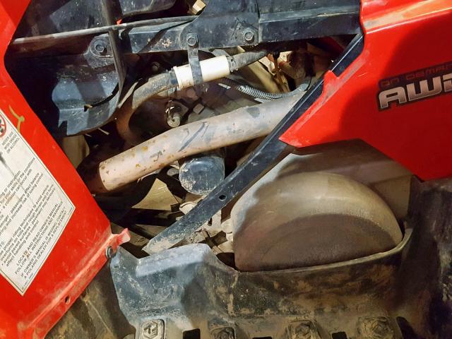 4XALH46A28B311871 - 2008 POLARIS SPORTSMAN RED photo 7