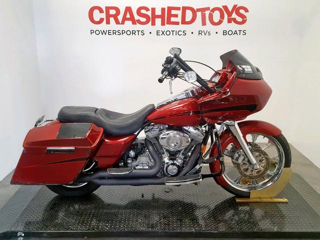 1HD1FS4357Y678160 - 2007 HARLEY-DAVIDSON FLTR RED photo 1