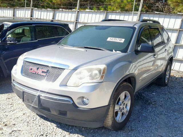 1GKER13788J193907 - 2008 GMC ACADIA SLE SILVER photo 2