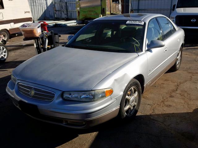 2G4WB55K611148604 - 2001 BUICK REGAL LS SILVER photo 2