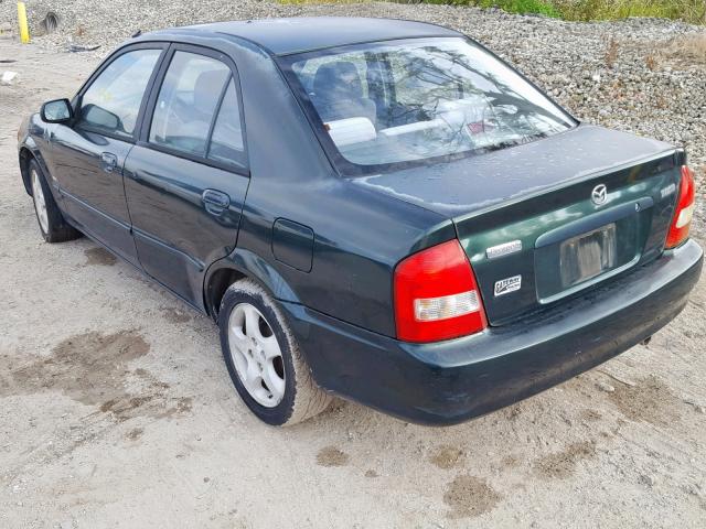JM1BJ2234Y0268716 - 2000 MAZDA PROTEGE ES 绿色 照片 3
