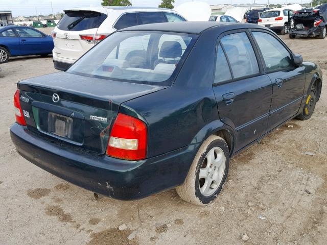 JM1BJ2234Y0268716 - 2000 MAZDA PROTEGE ES 绿色 照片 4
