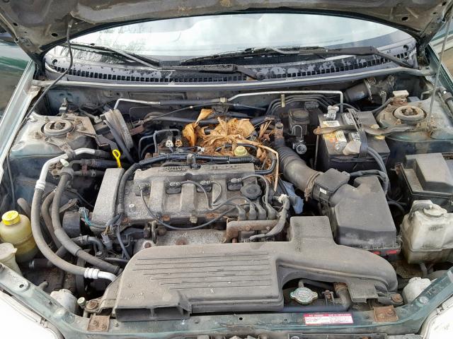 JM1BJ2234Y0268716 - 2000 MAZDA PROTEGE ES 绿色 照片 7