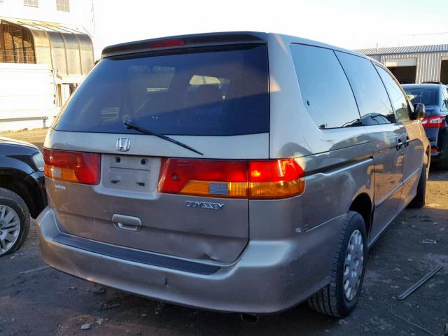 5FNRL18503B115644 - 2003 HONDA ODYSSEY LX GOLD photo 4