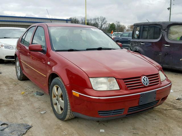 3VWSK69M44M018965 - 2004 VOLKSWAGEN JETTA GLS MAROON photo 1