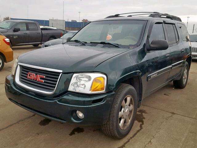 1GKES16S236125568 - 2003 GMC ENVOY XL GREEN photo 2