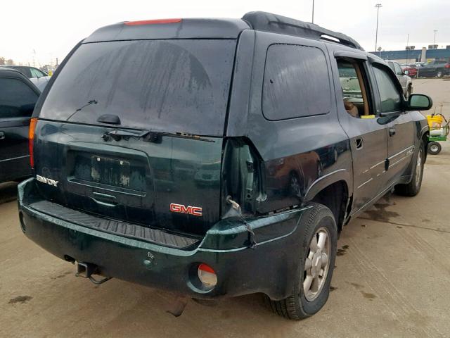 1GKES16S236125568 - 2003 GMC ENVOY XL GREEN photo 4