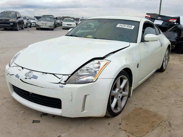 JN1AZ34DX4T166011 - 2004 NISSAN 350Z COUPE WHITE photo 2