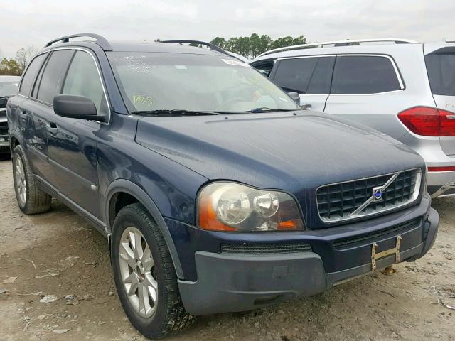 YV1CY59H541042931 - 2004 VOLVO XC90 BLUE photo 1