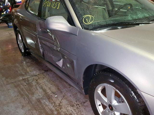 2G2WP552X61185625 - 2006 PONTIAC GRAND PRIX ყავისფერი ფოტო 9