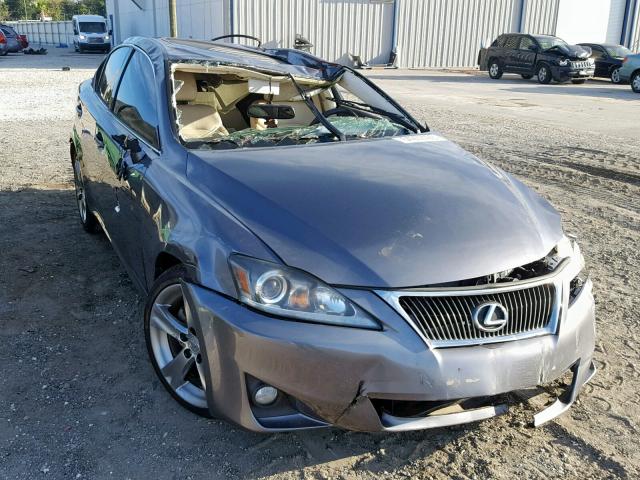 JTHBF5C23C5184762 - 2012 LEXUS IS 250 GRAY photo 1