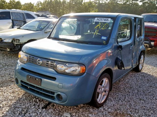 JN8AZ28R39T130122 - 2009 NISSAN CUBE BASE BLUE photo 2