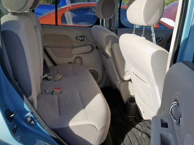 JN8AZ28R39T130122 - 2009 NISSAN CUBE BASE BLUE photo 6