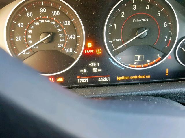 WBA3N9C5XFK246509 - 2015 BMW 428 XI BLUE photo 8