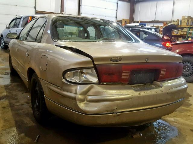 2G4WB55K621282322 - 2002 BUICK REGAL LS GOLD photo 3