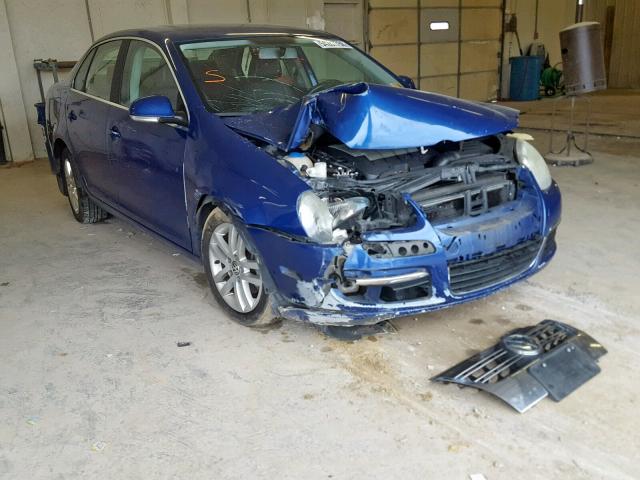 3VWRL71K89M006806 - 2009 VOLKSWAGEN JETTA TDI BLUE photo 1