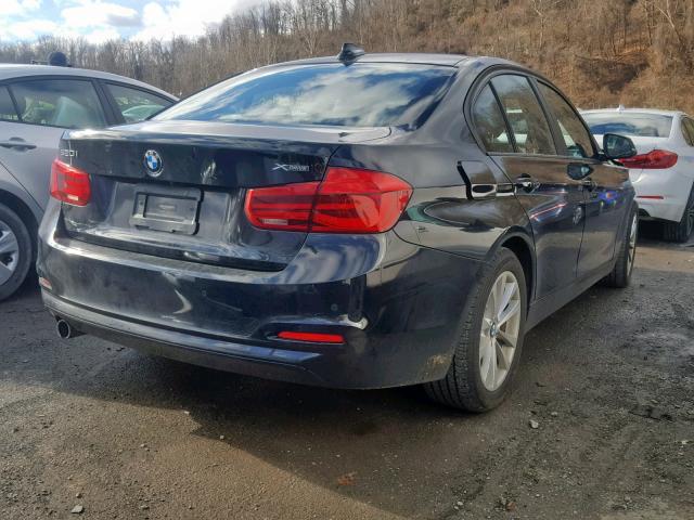 WBA8A3C51GK551638 - 2016 BMW 320 XI BLACK photo 4