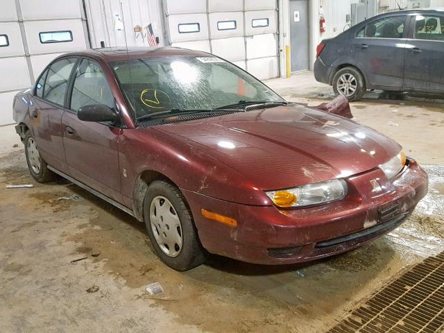 1G8ZH52801Z337081 - 2001 SATURN SL1 MAROON photo 1