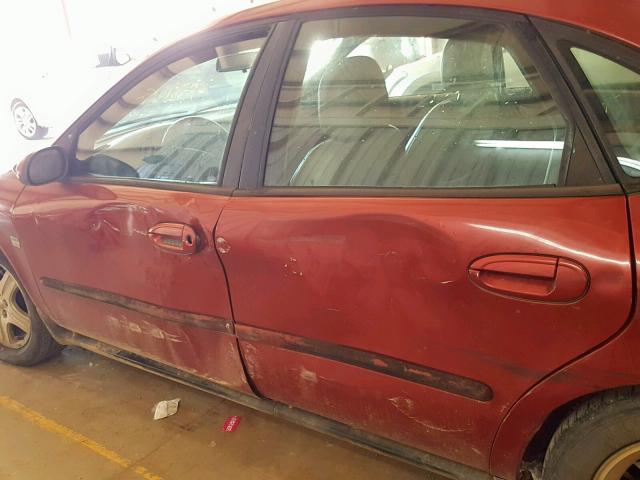 1FAFP56S6YA184139 - 2000 FORD TAURUS SEL RED photo 9