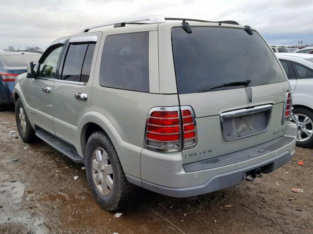 5LMEU78H33ZJ00695 - 2003 LINCOLN AVIATOR 米色 照片 3