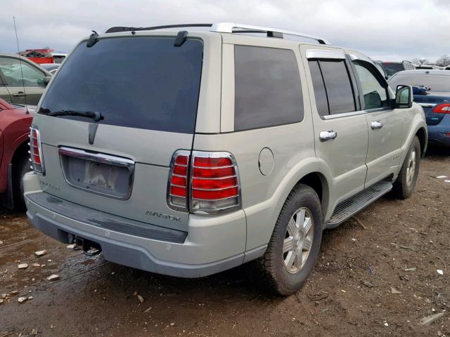 5LMEU78H33ZJ00695 - 2003 LINCOLN AVIATOR 米色 照片 4