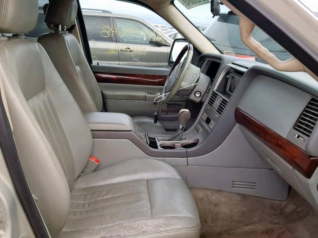 5LMEU78H33ZJ00695 - 2003 LINCOLN AVIATOR 米色 照片 5