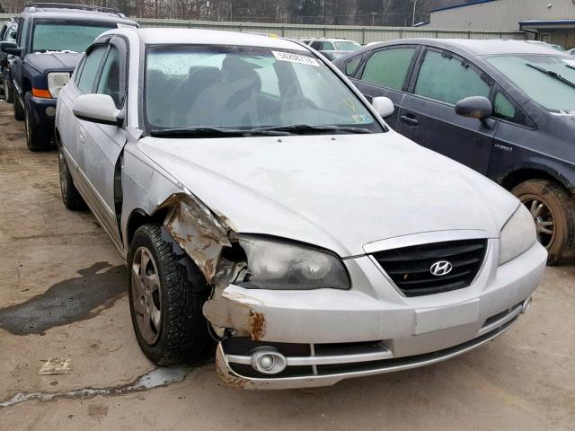 KMHDN46D64U788670 - 2004 HYUNDAI ELANTRA SILVER photo 1