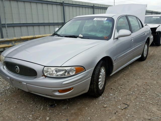 1G4HP54K414260589 - 2001 BUICK LESABRE CU SILVER photo 2