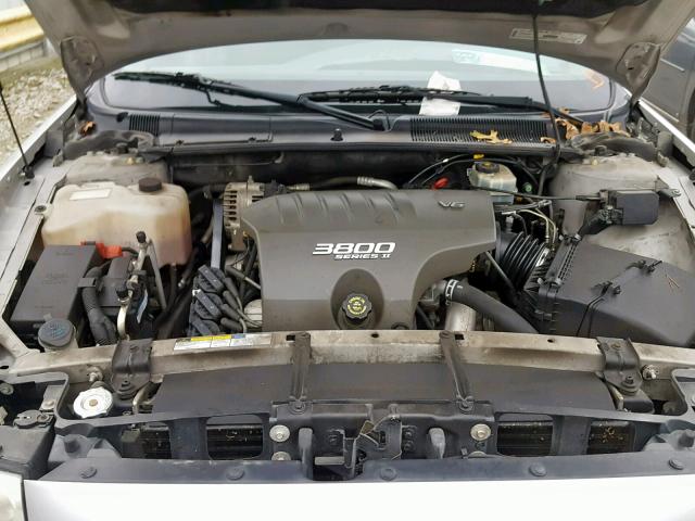 1G4HP54K414260589 - 2001 BUICK LESABRE CU SILVER photo 7