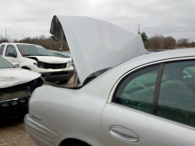 1G4HP54K414260589 - 2001 BUICK LESABRE CU SILVER photo 9