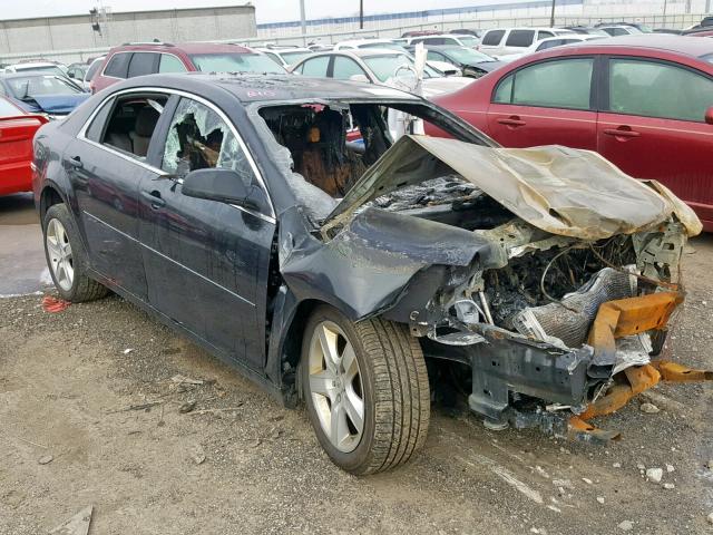 1G1ZG57B89F259474 - 2009 CHEVROLET MALIBU LS შავი ფოტო 1
