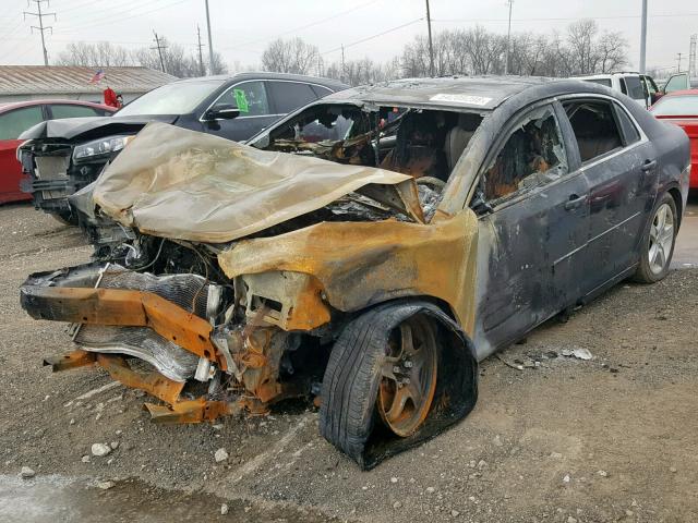 1G1ZG57B89F259474 - 2009 CHEVROLET MALIBU LS შავი ფოტო 2