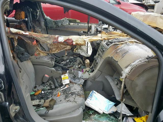 1G1ZG57B89F259474 - 2009 CHEVROLET MALIBU LS შავი ფოტო 5