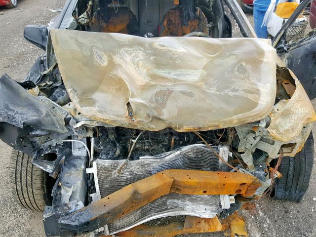 1G1ZG57B89F259474 - 2009 CHEVROLET MALIBU LS შავი ფოტო 7