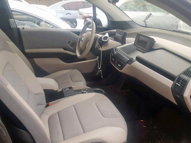 WBY1Z4C59FV278768 - 2015 BMW I3 REX WHITE photo 5