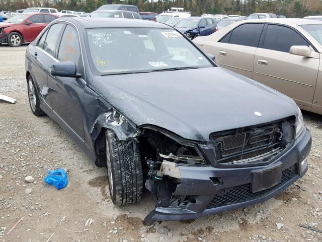 WDDGF4HB9DA765269 - 2013 MERCEDES-BENZ C 250 BLACK photo 1