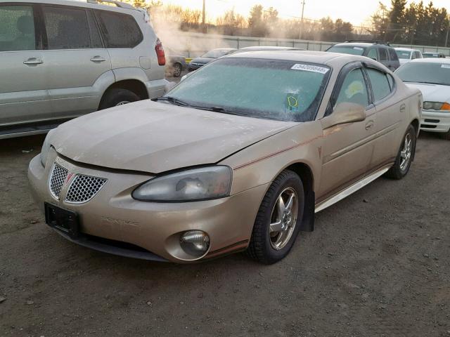 2G2WS542841361889 - 2004 PONTIAC GRAND PRIX TAN photo 2