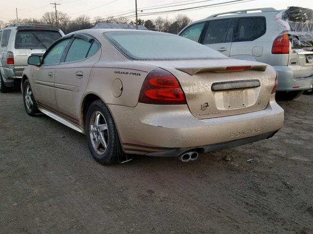 2G2WS542841361889 - 2004 PONTIAC GRAND PRIX TAN photo 3
