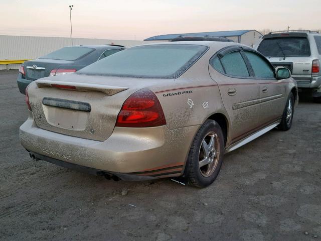 2G2WS542841361889 - 2004 PONTIAC GRAND PRIX TAN photo 4