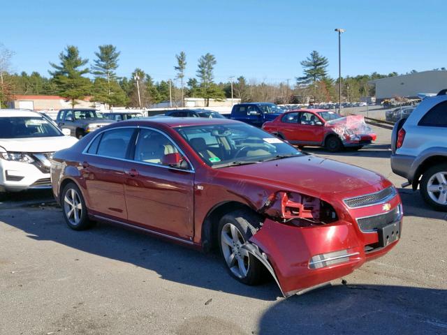 1G1ZJ57B18F244878 - 2008 CHEVROLET MALIBU 2LT RED photo 1