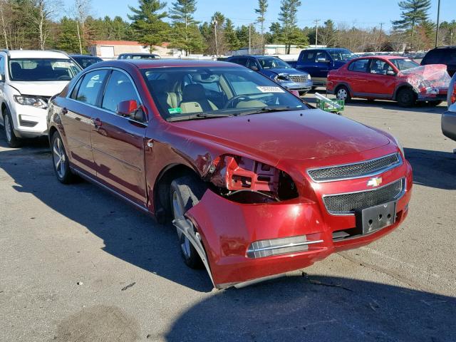 1G1ZJ57B18F244878 - 2008 CHEVROLET MALIBU 2LT RED photo 9