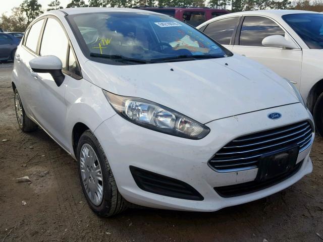 3FADP4TJ0FM187454 - 2015 FORD FIESTA S WHITE photo 1